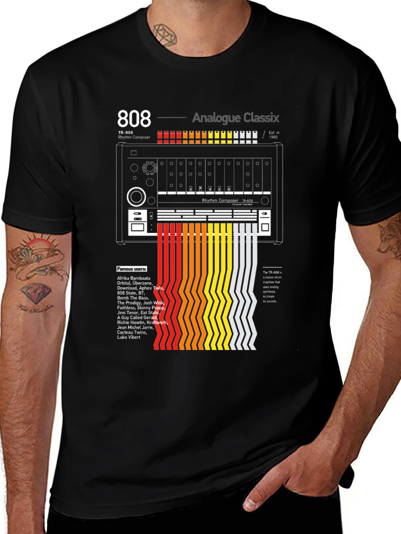 808 Rhythm Composer T-Shirt - Analogue Classix