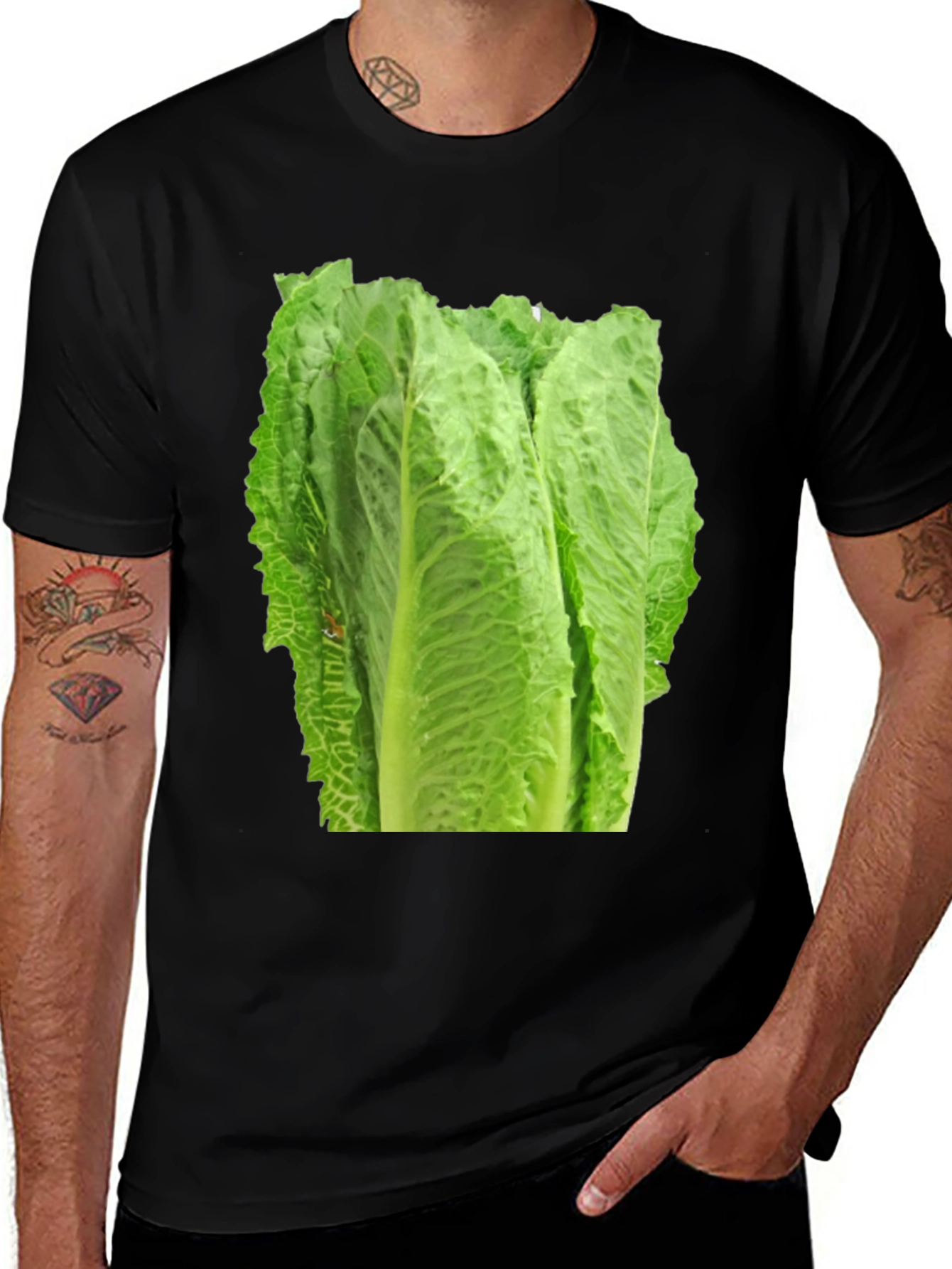 Variant 5 of Lettuce Graphic T-Shirt - Fresh Produce Tee