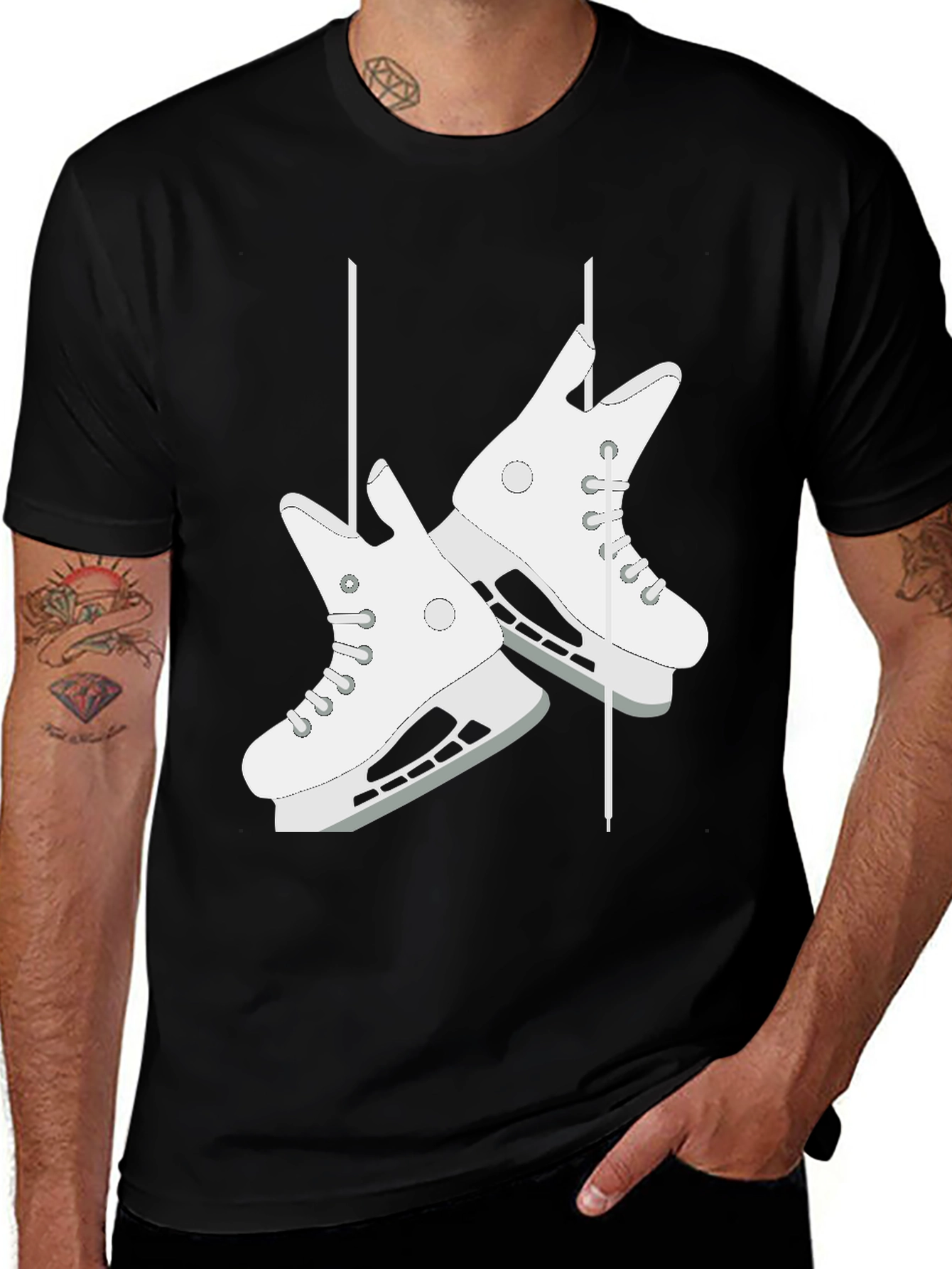 Variant 24 of Skate T-Shirt - Ice Hockey Apparel