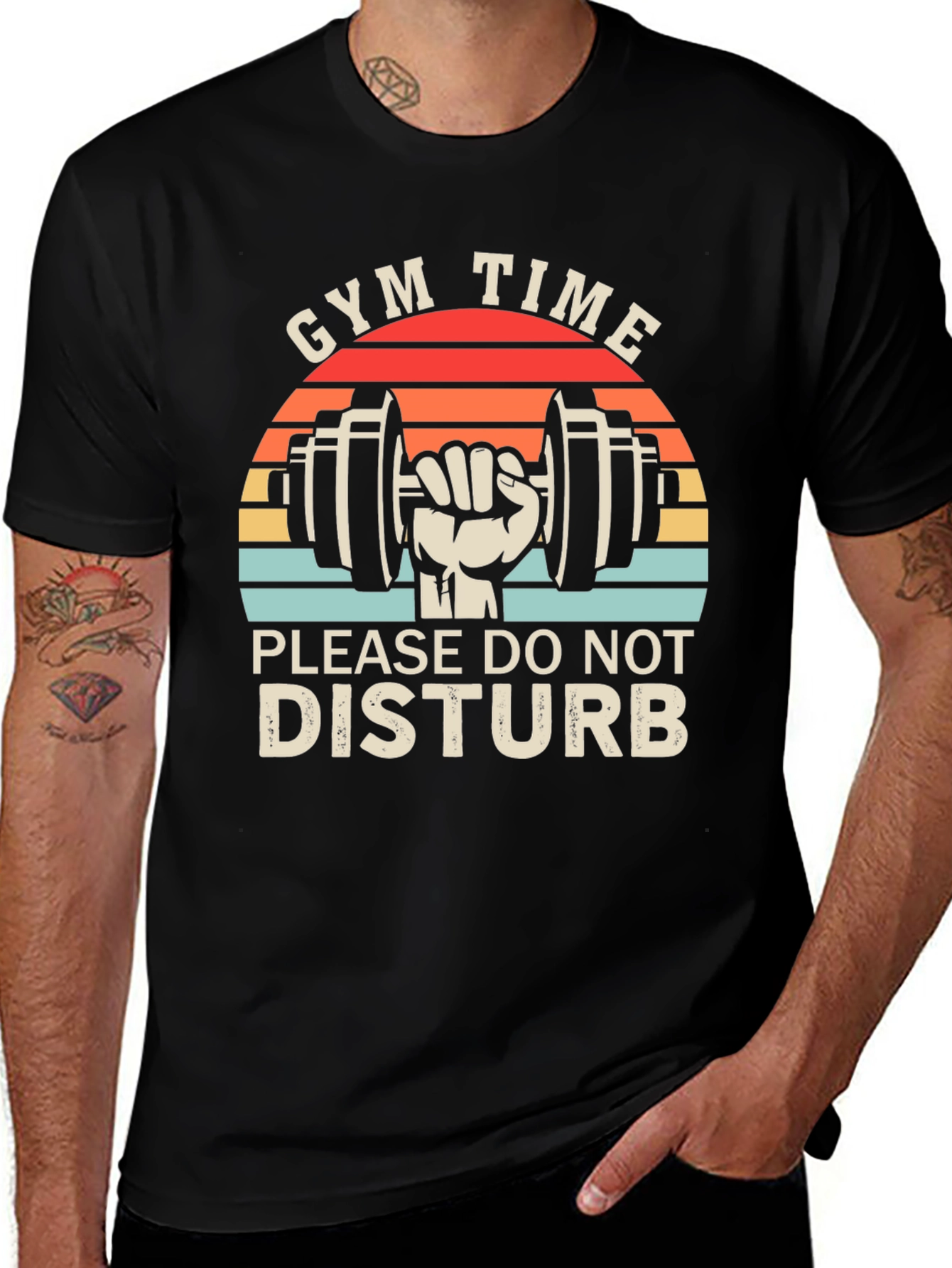 Gym Time Please Do Not Disturb T-Shirt