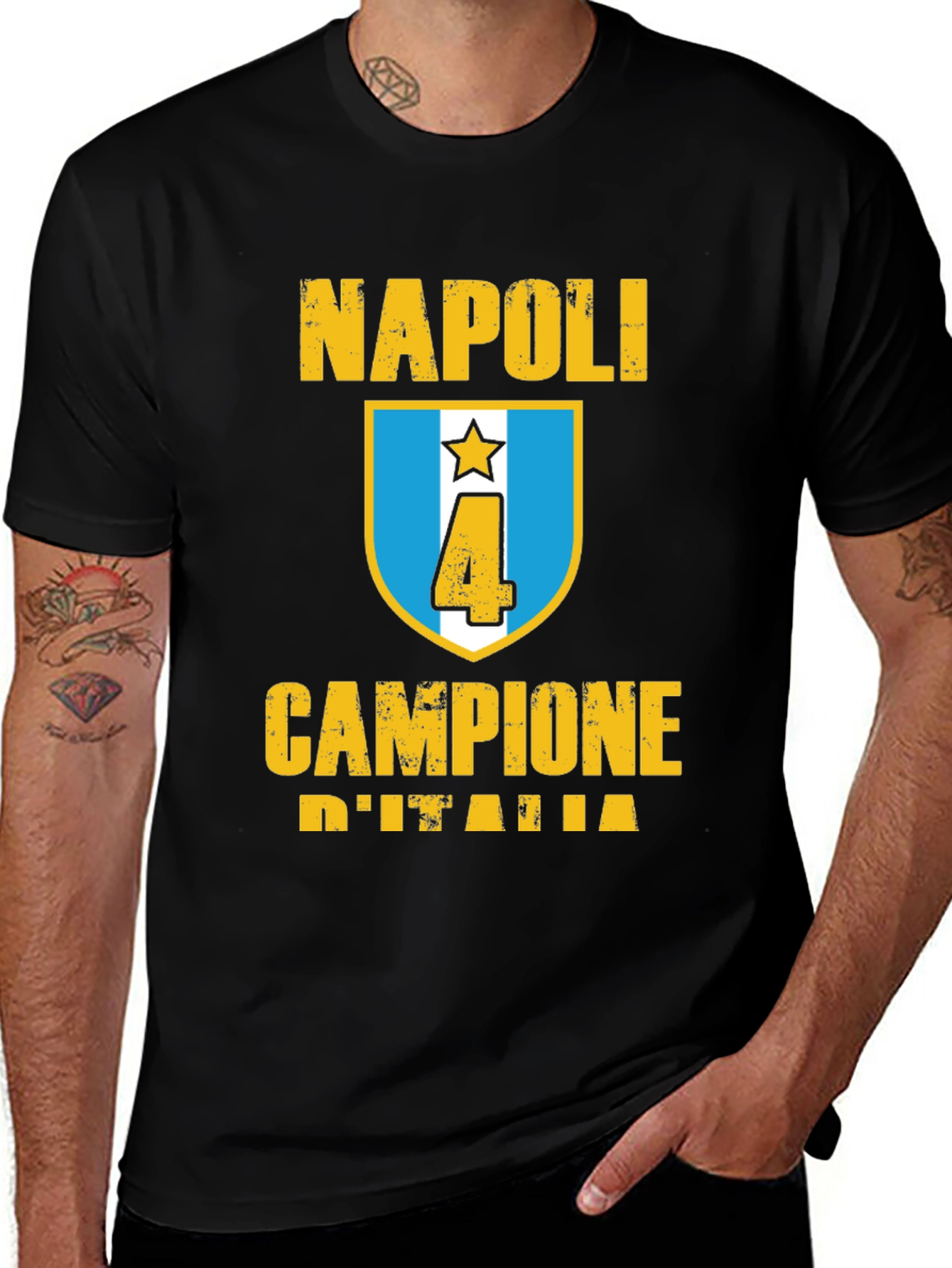 Napoli Campione T-Shirt, Italian Soccer Champions