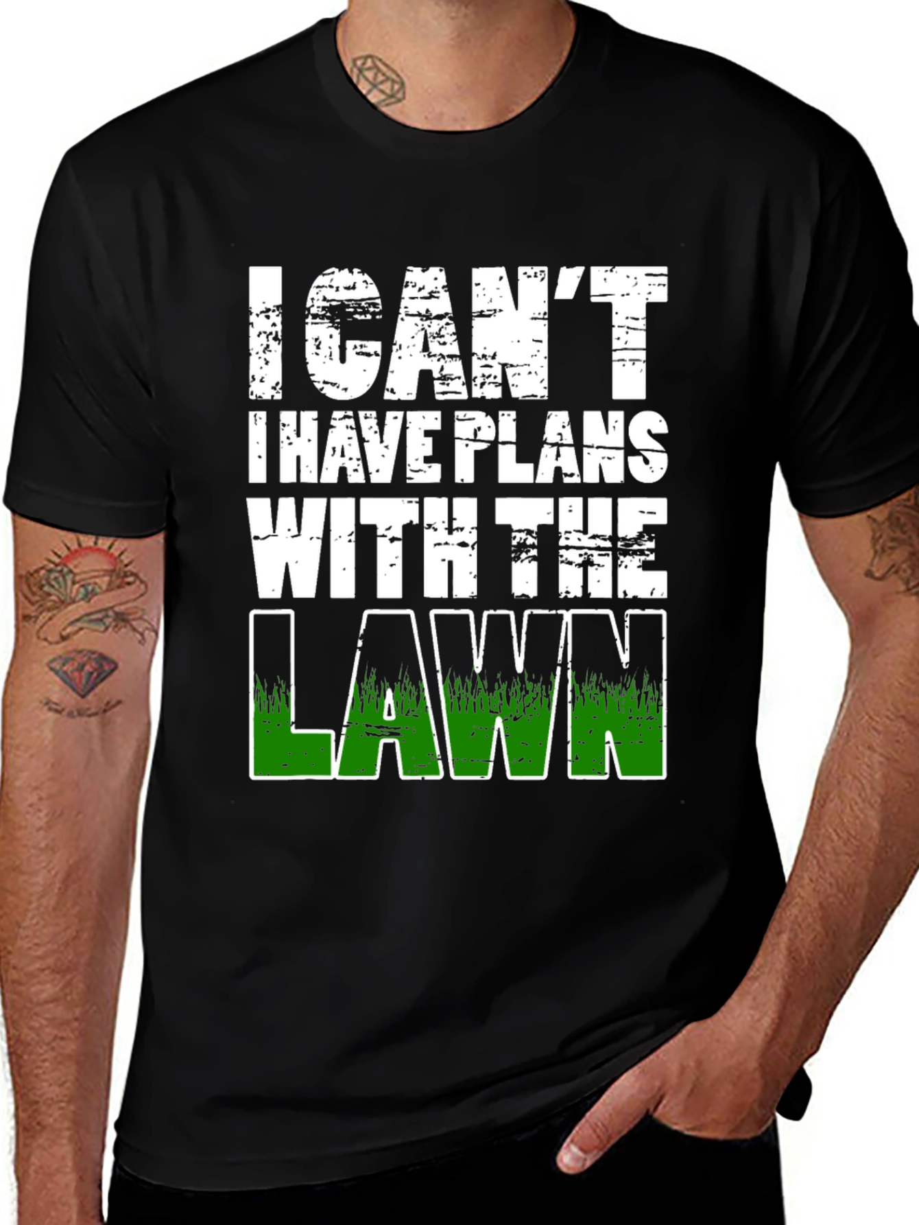 Variant 19 of I Can't, Lawn Plans T-Shirt