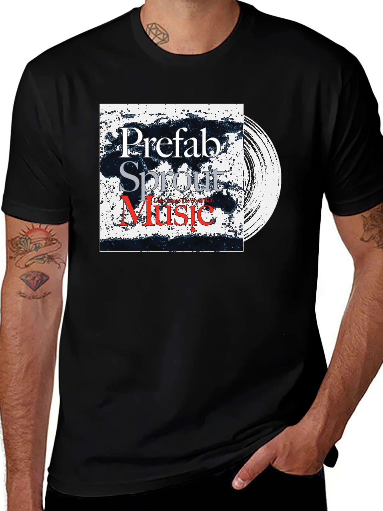 Prefab Sprout Music T-Shirt - Retro Band Tee