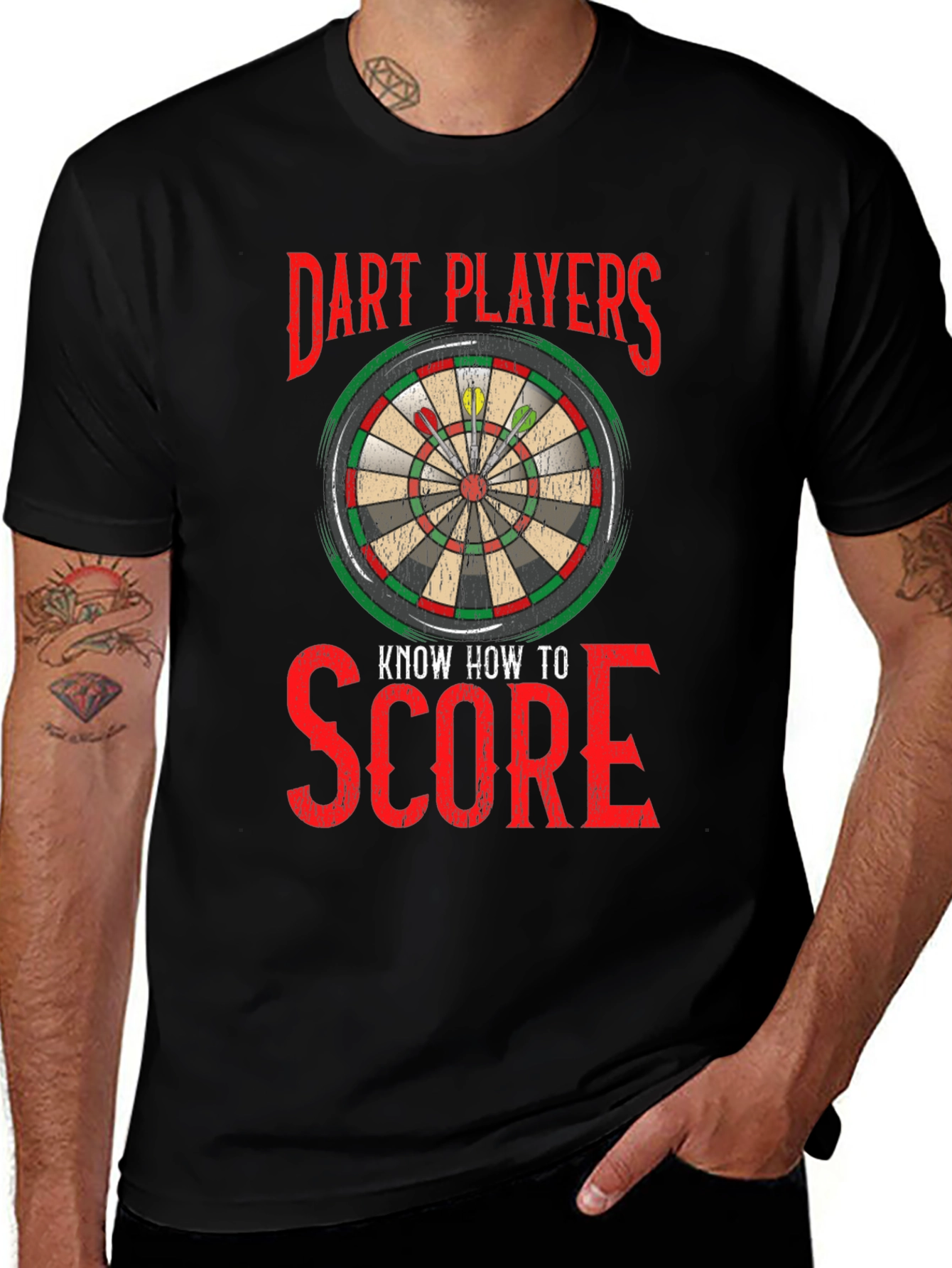 Variant 29 of Dart Players Know How to Score T-Shirt