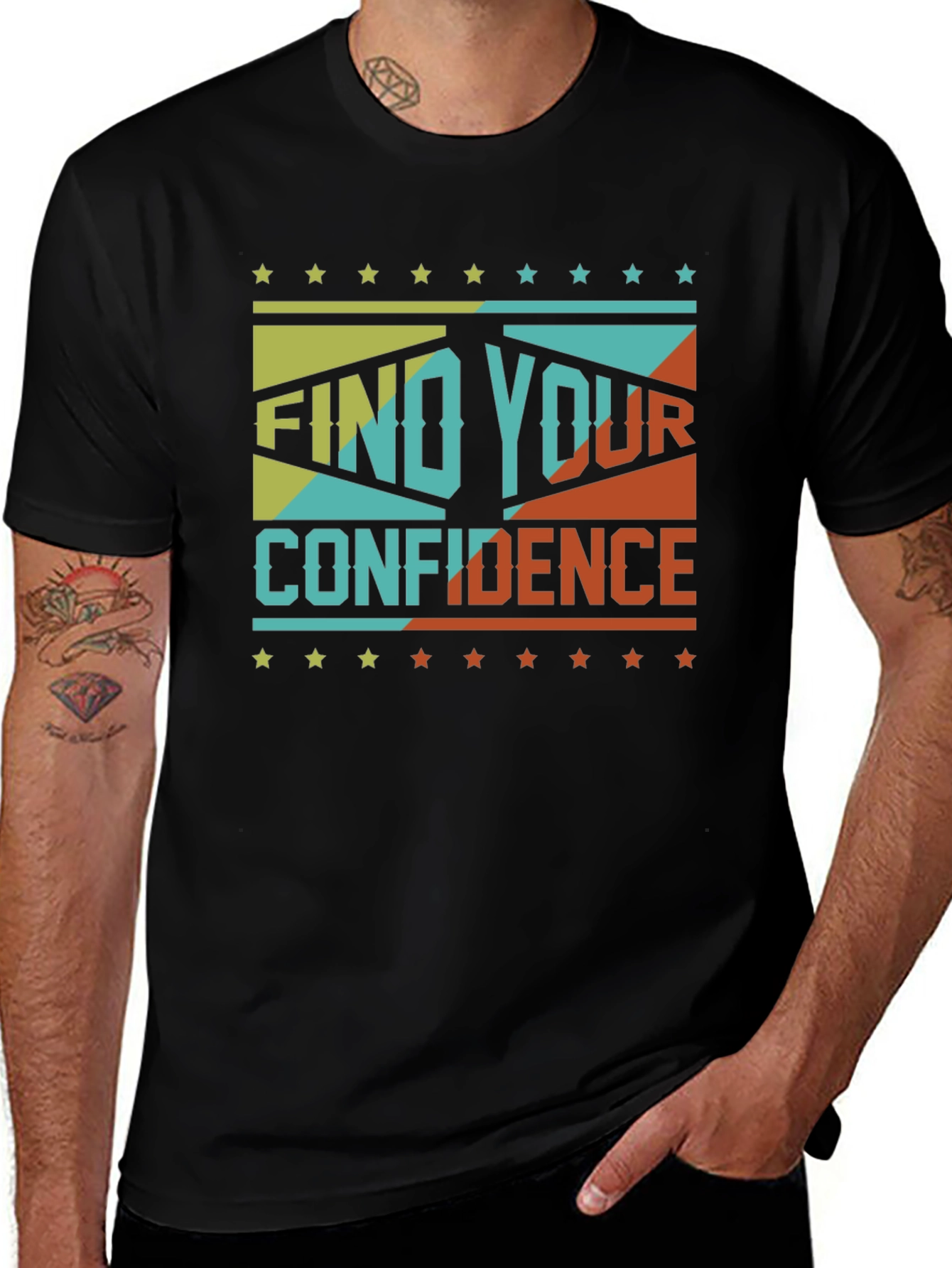Variant 14 of Find Your Confidence Graphic Tee