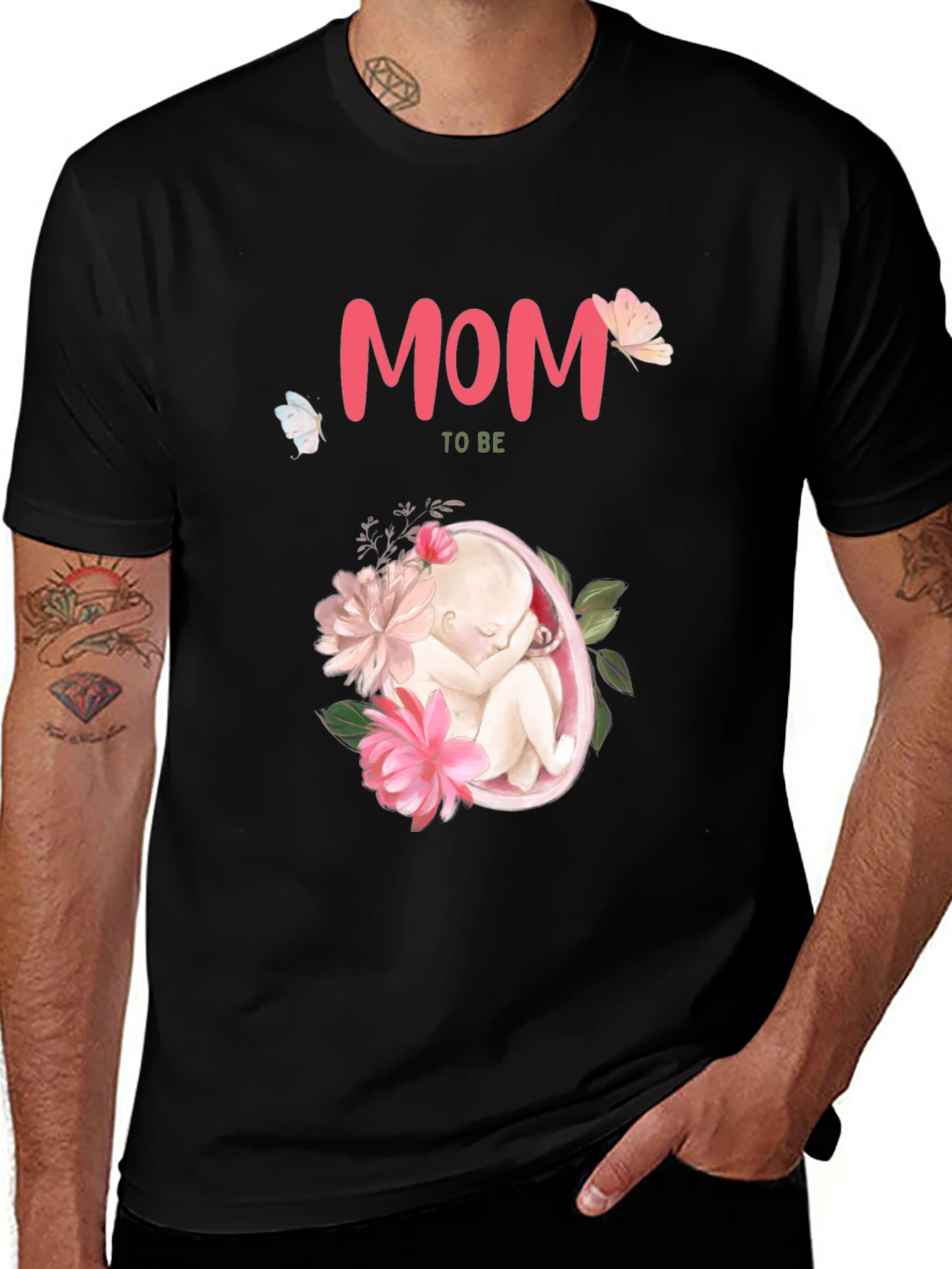 Variant 15 of Mom To Be Graphic Tee