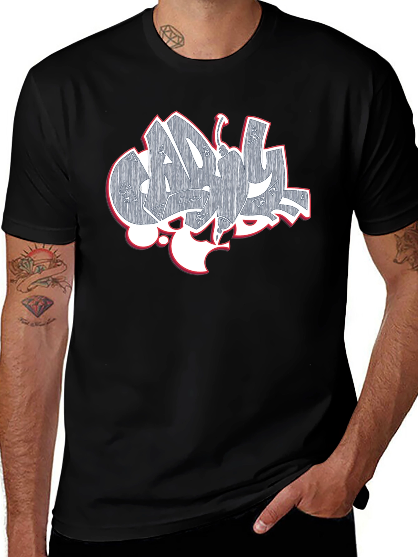 Variant 20 of Graffiti Pepper Graphic Tee - Cool Streetwear Shirt