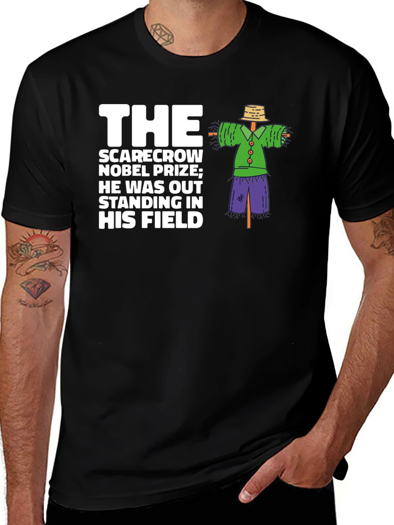 Scarecrow Nobel Prize T-Shirt