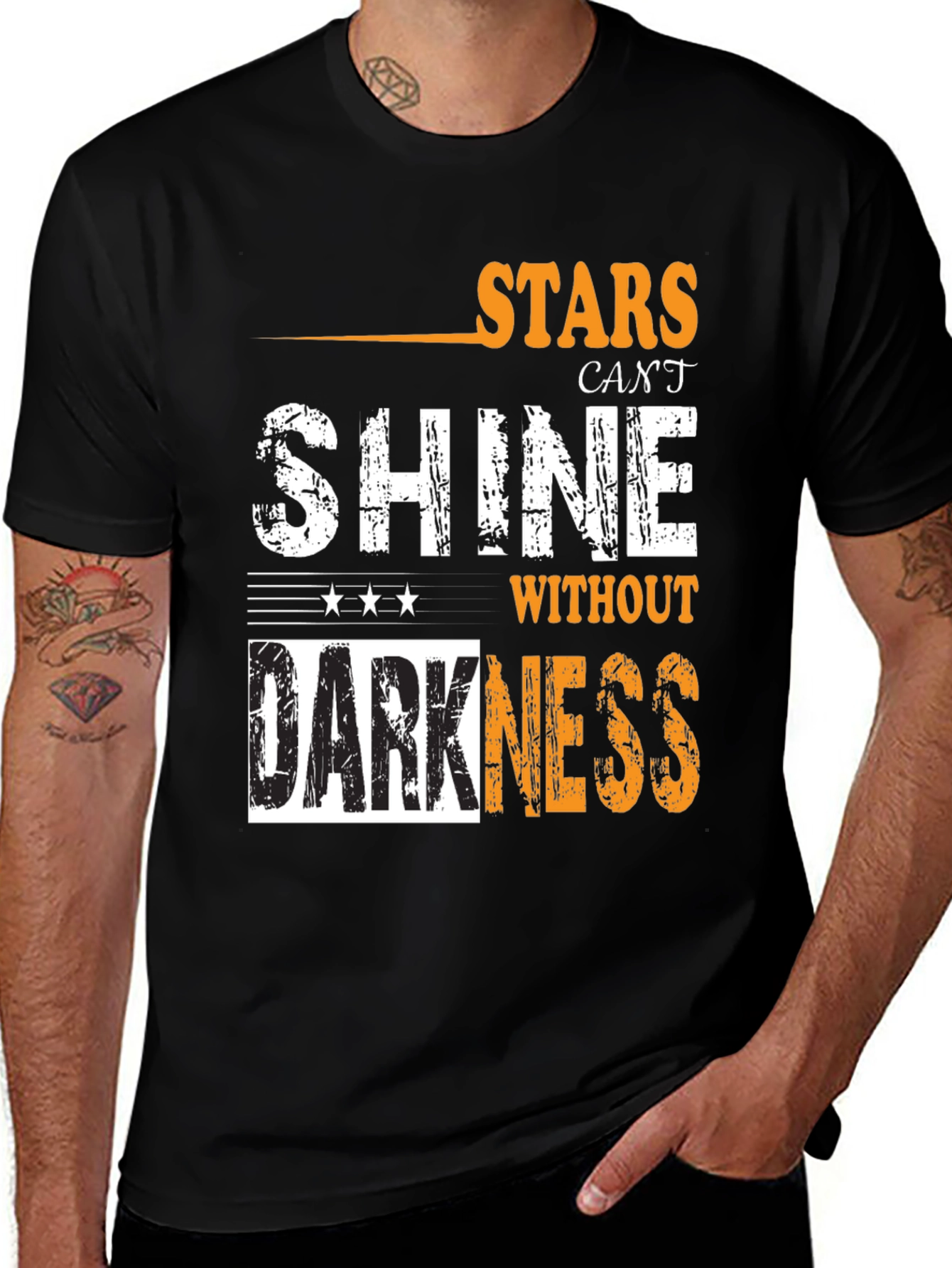 Variant 12 of Stars Shine Motivation T-Shirt