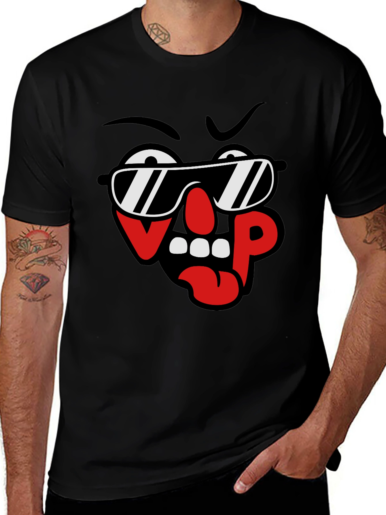 Variant 13 of Cool VIP Graphic T-Shirt