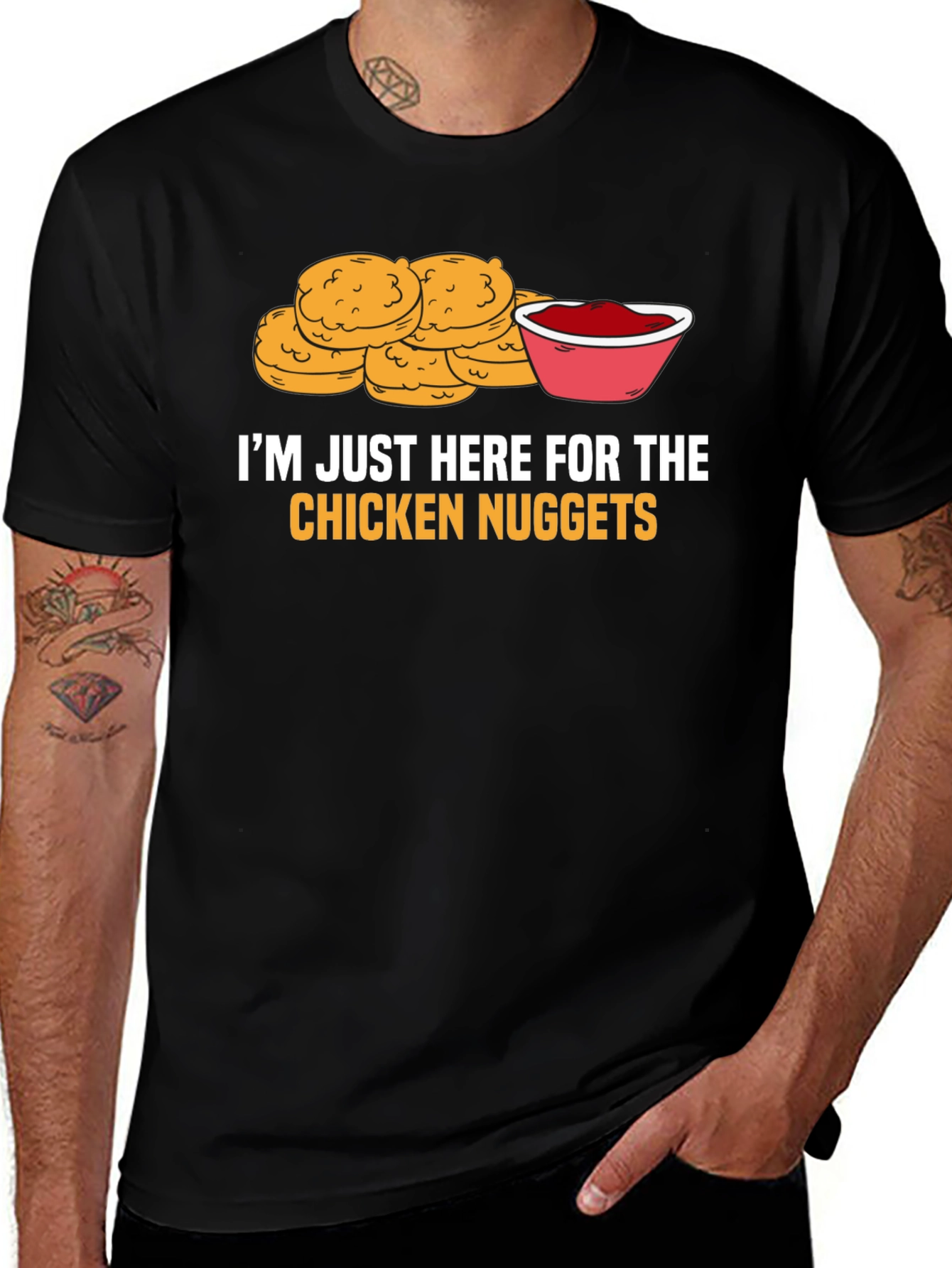 Variant 30 of Chicken Nugget Lover T-Shirt
