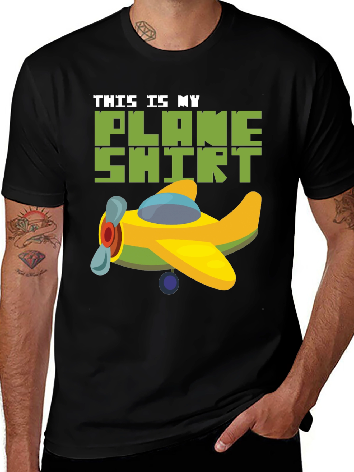 Variant 28 of This Is My Plane Shirt | Airplane T-Shirt