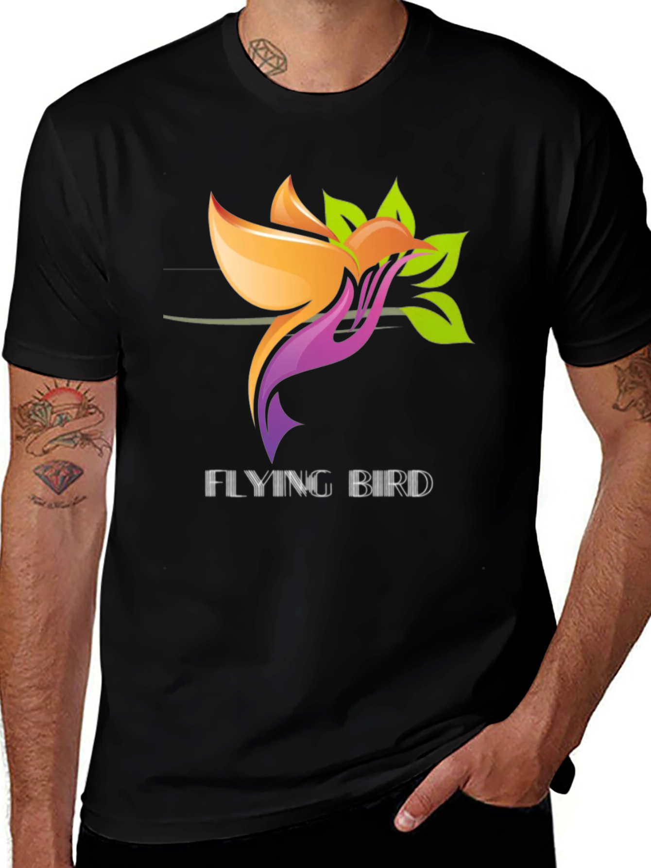 Variant 20 of Flying Bird Graphic T-Shirt