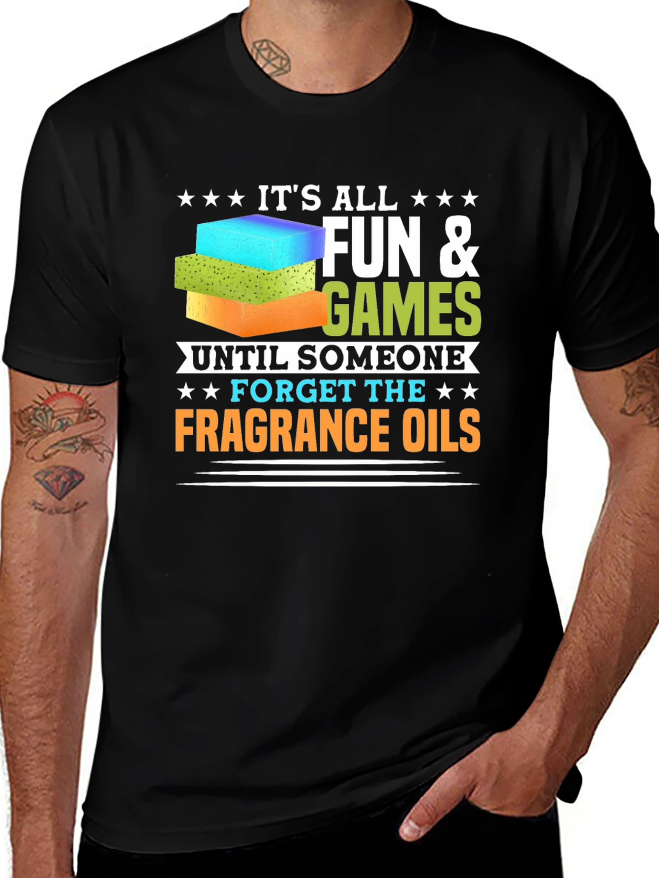 Fun & Games T-Shirt - Fragrance Oils Humor