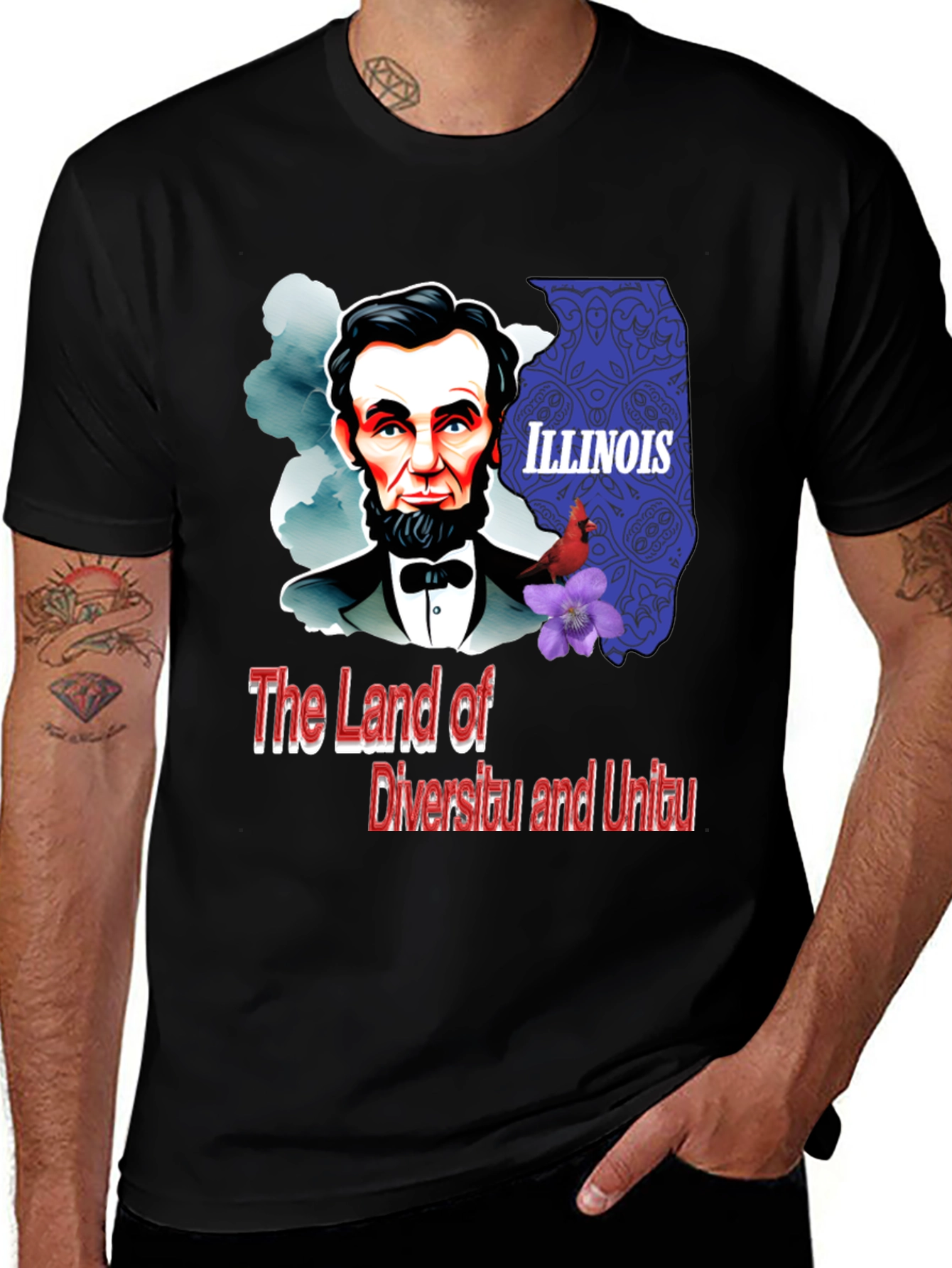 Illinois Land of Diversity T-Shirt
