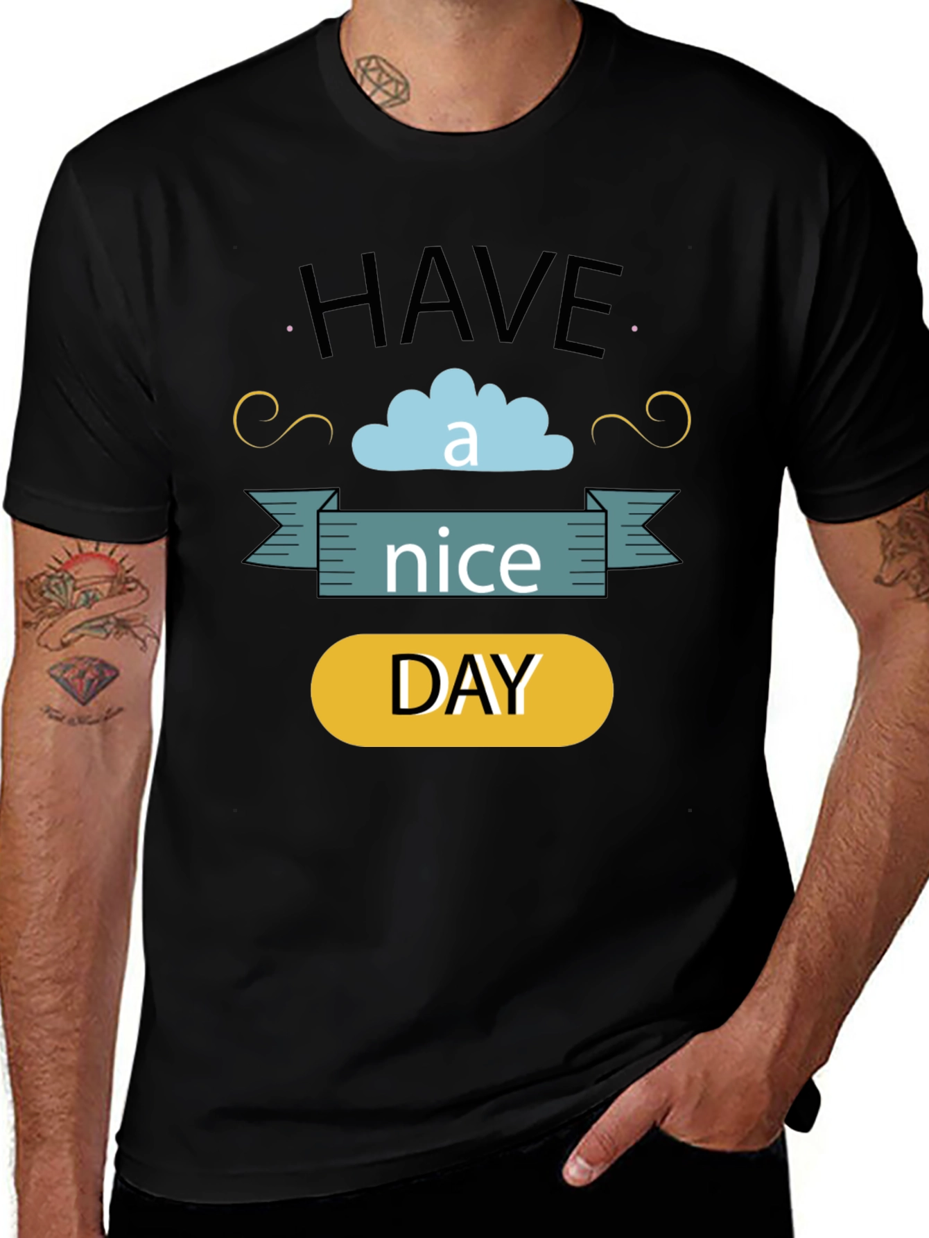 Variant 16 of Have a Nice Day Graphic T-Shirt - Casual Comfort