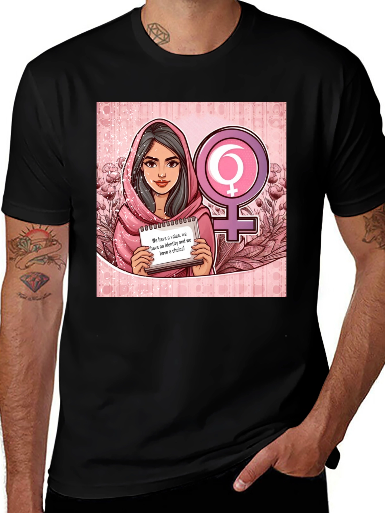 Variant 25 of Empowered Women's Rights Graphic T-Shirt