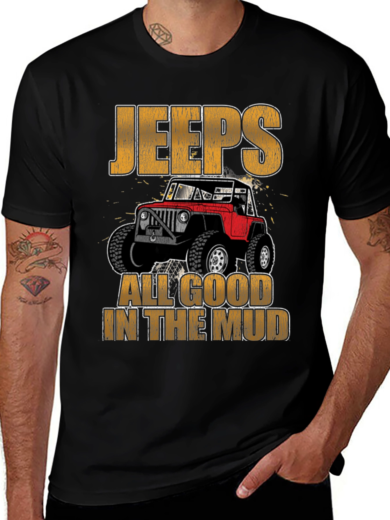 Jeeps All Good in the Mud T-Shirt