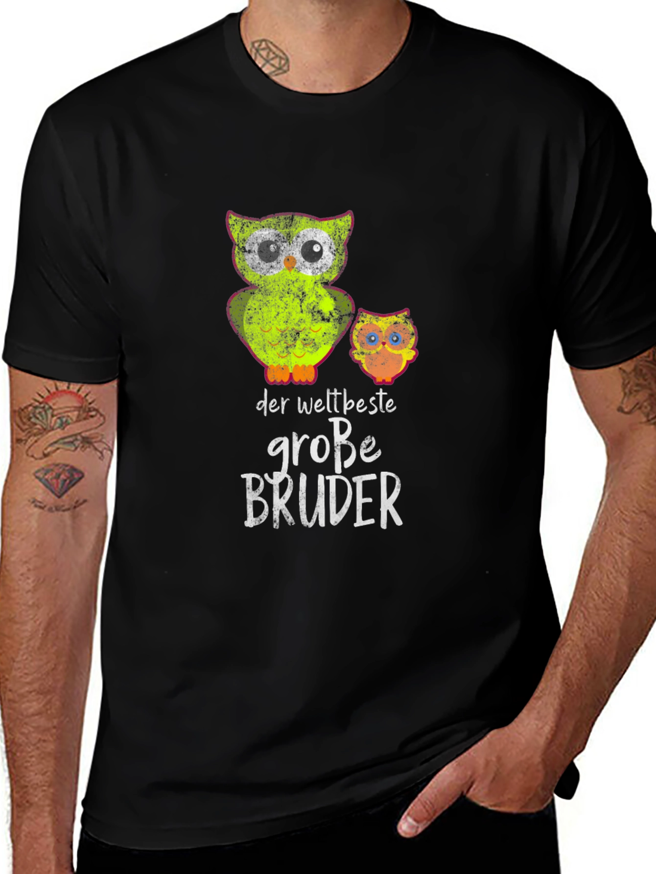 Variant 2 of Best Big Brother Owl T-Shirt