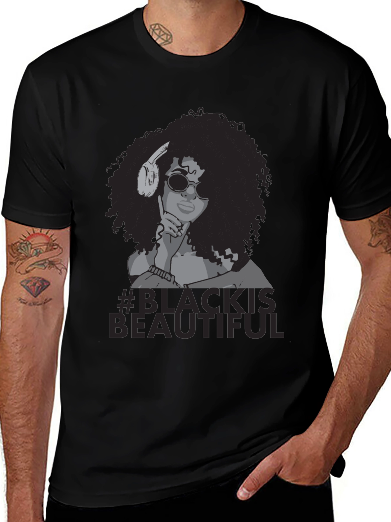 Variant 9 of Black is Beautiful T-Shirt