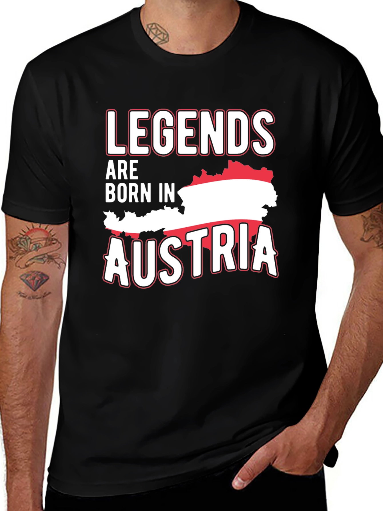 Legends Are Born in Austria T-Shirt