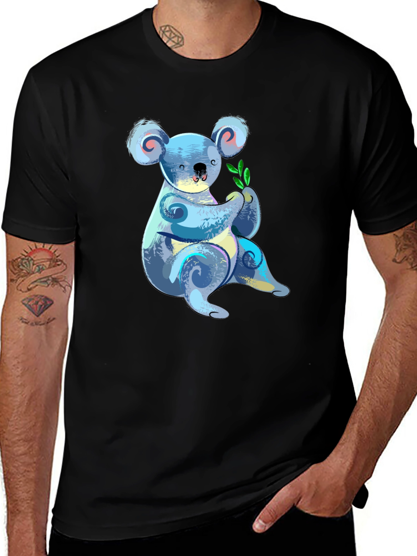 Koala Graphic T-Shirt - Soft Cotton Blend