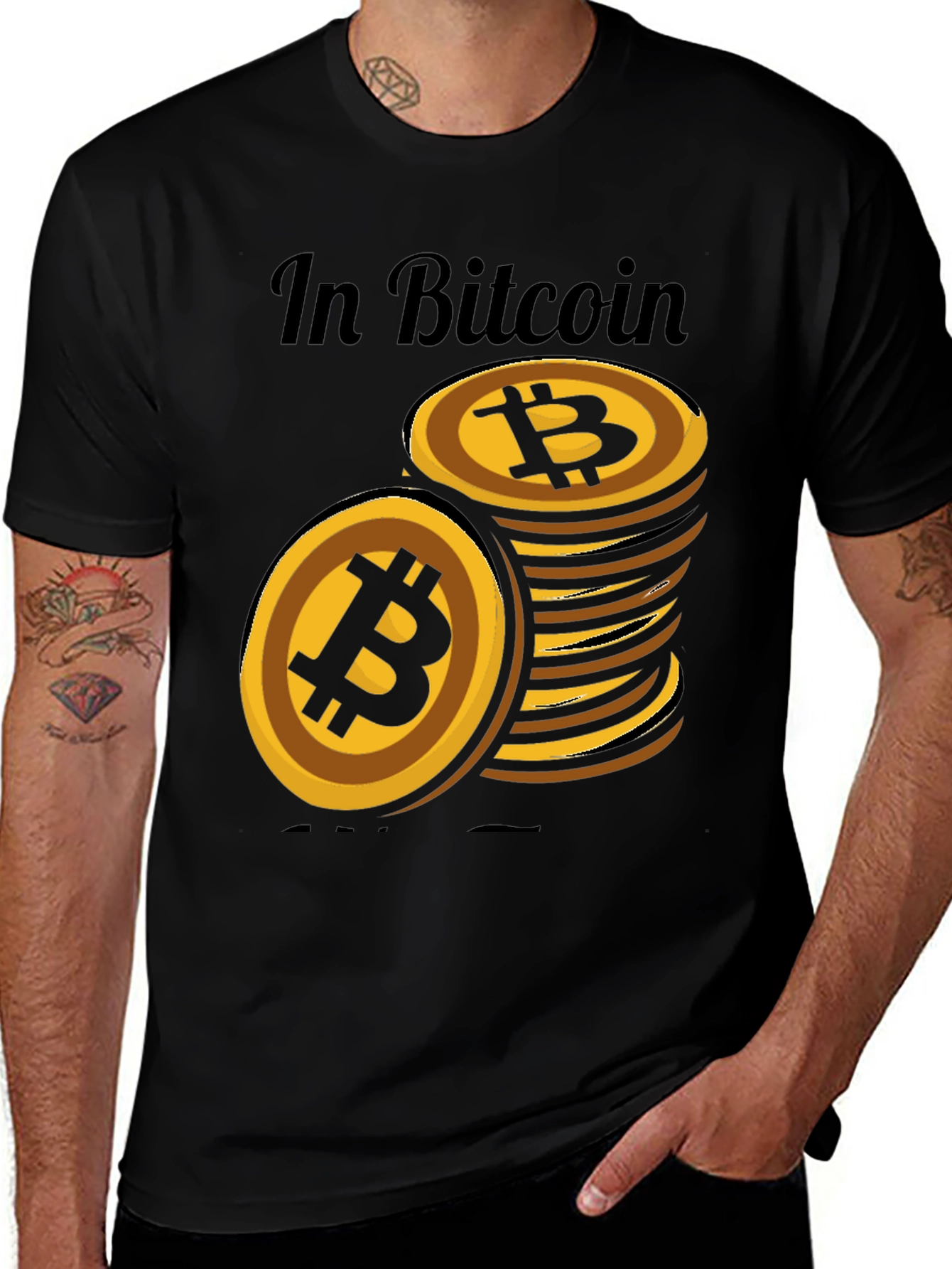 In Bitcoin T-Shirt - Crypto Currency Tee
