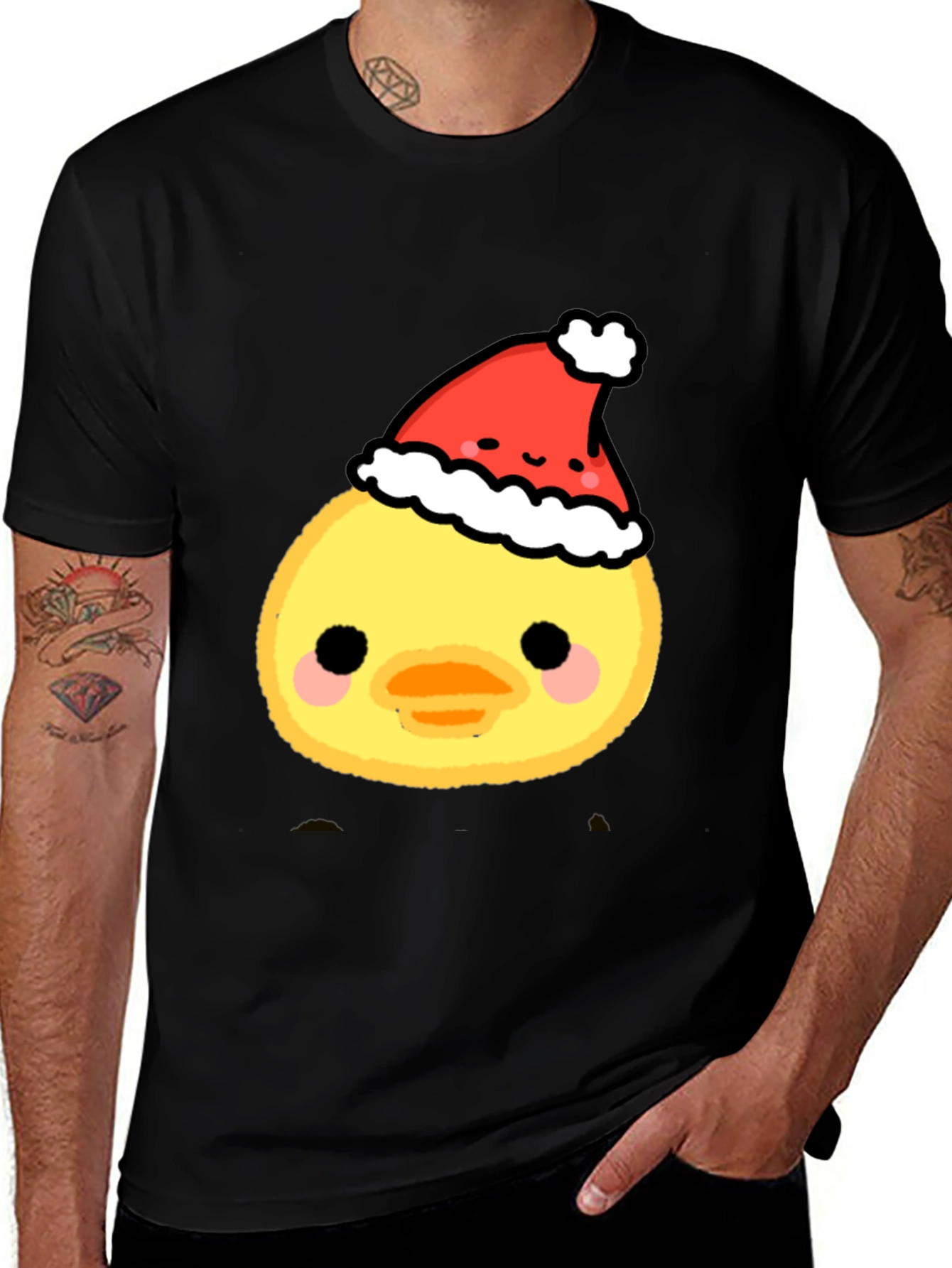 Variant 26 of Festive Chick T-Shirt - Holiday Cheer