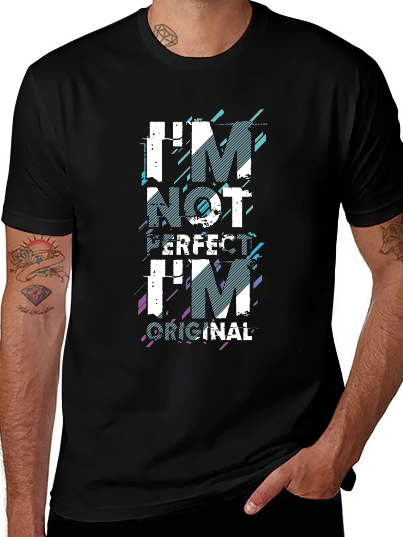 Variant 30 of I'm Not Perfect I'm Original Graphic Tee