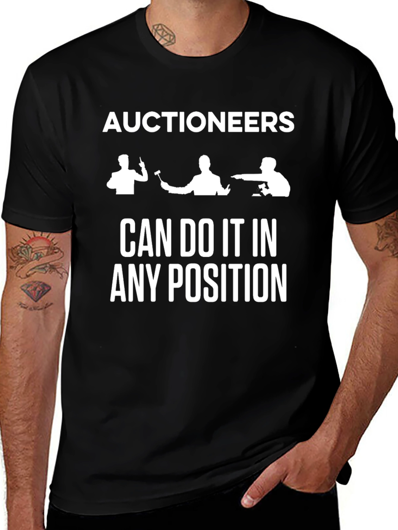 Variant 14 of Auctioneers Can Do It Tee - Funny Occupation T-Shirt