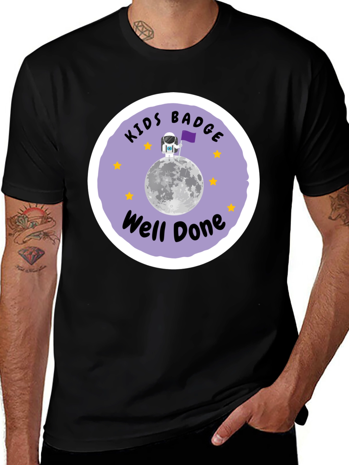 Kids Badge Well Done Graphic T-Shirt