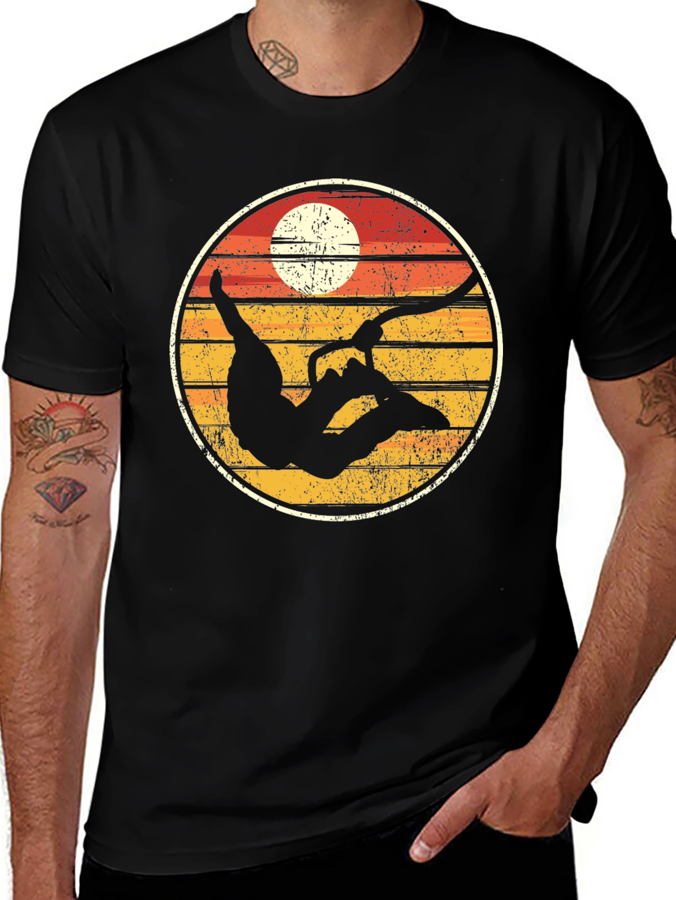 Variant 14 of Retro Hang Gliding T-Shirt