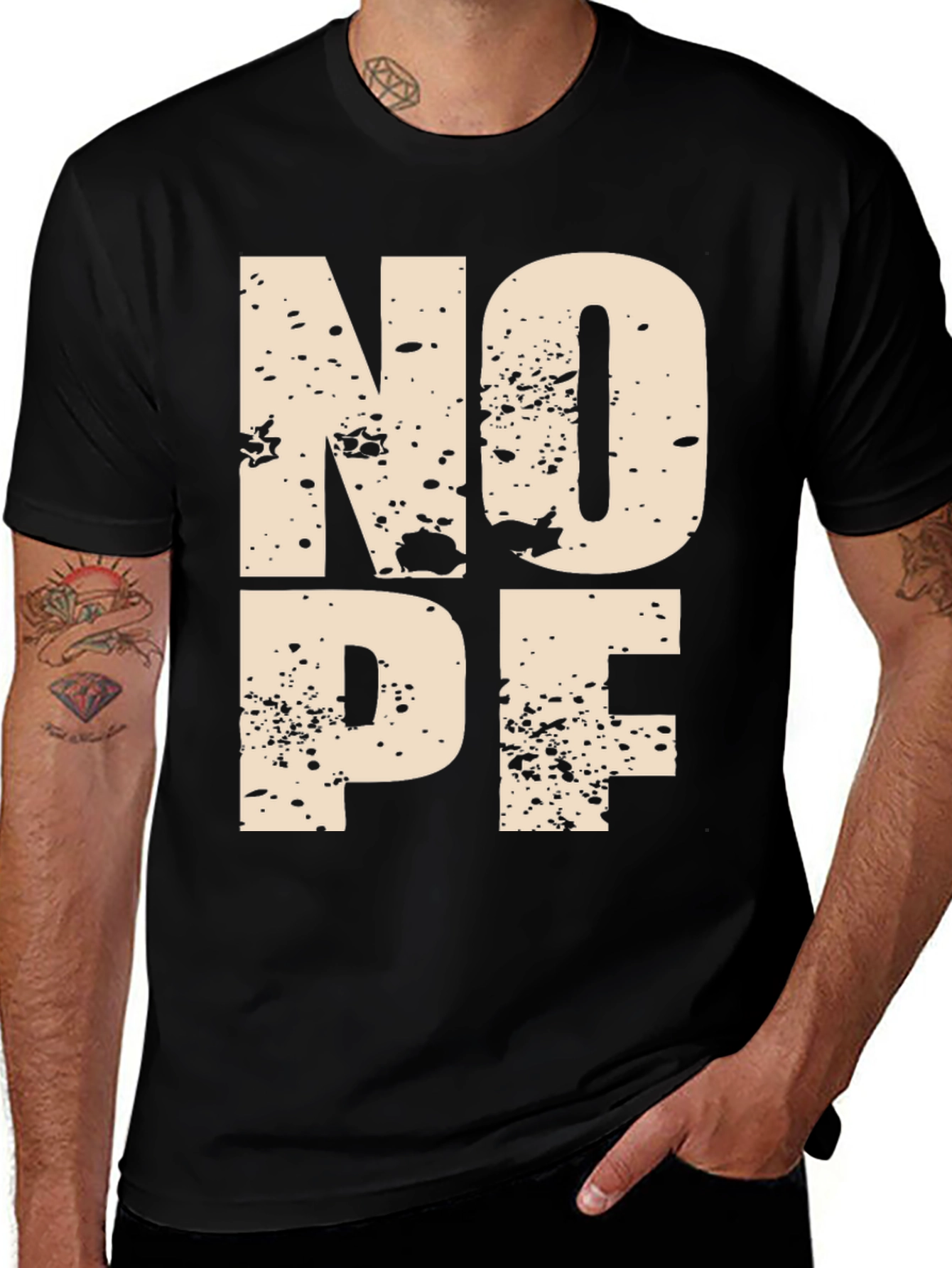 Variant 8 of NOPE Graphic Tee - Modern Men's T-Shirt