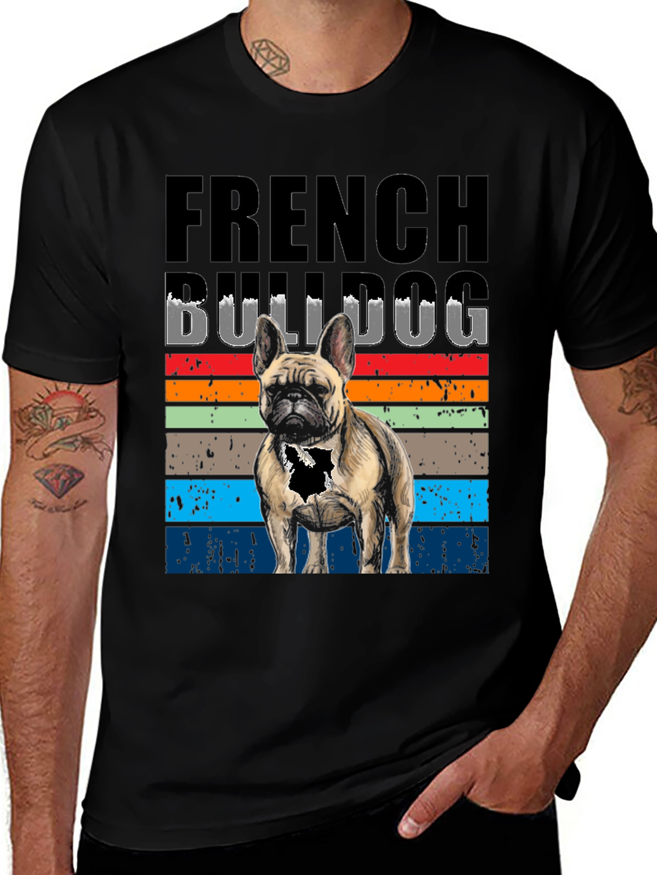 French Bulldog Graphic Tee