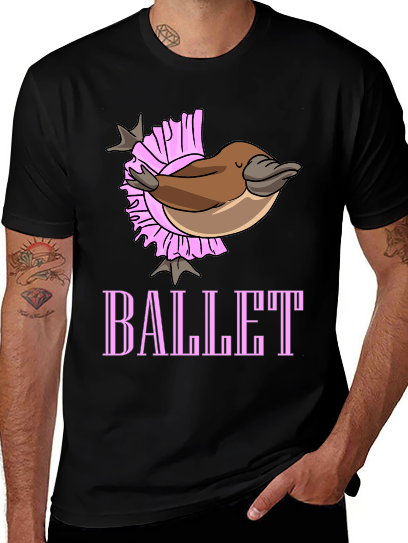 Variant 20 of Ballet Platypus T-Shirt - Funny Animal Tee