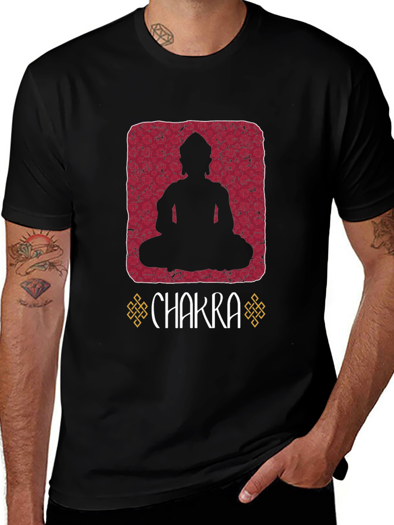 Chakra Buddha T-Shirt - Spiritual Meditation Tee
