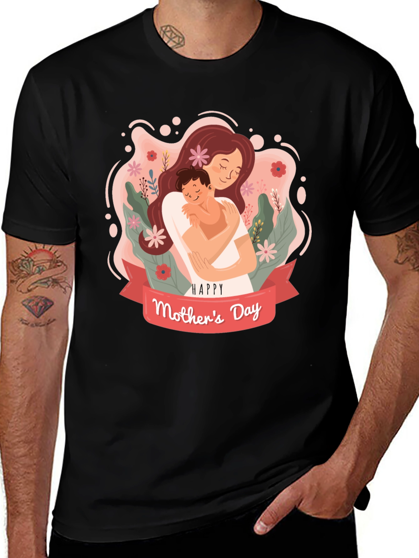 Mother's Day Graphic Tee - Mom & Child