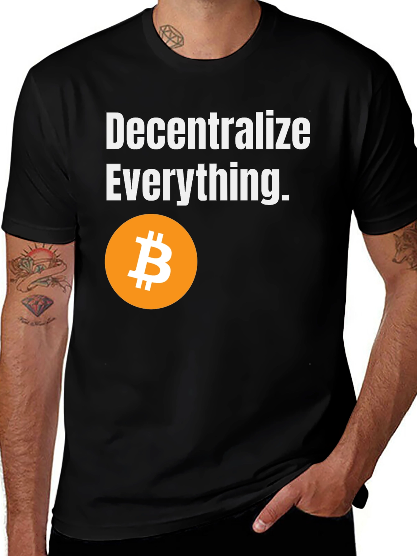 Decentralize Everything Bitcoin T-Shirt