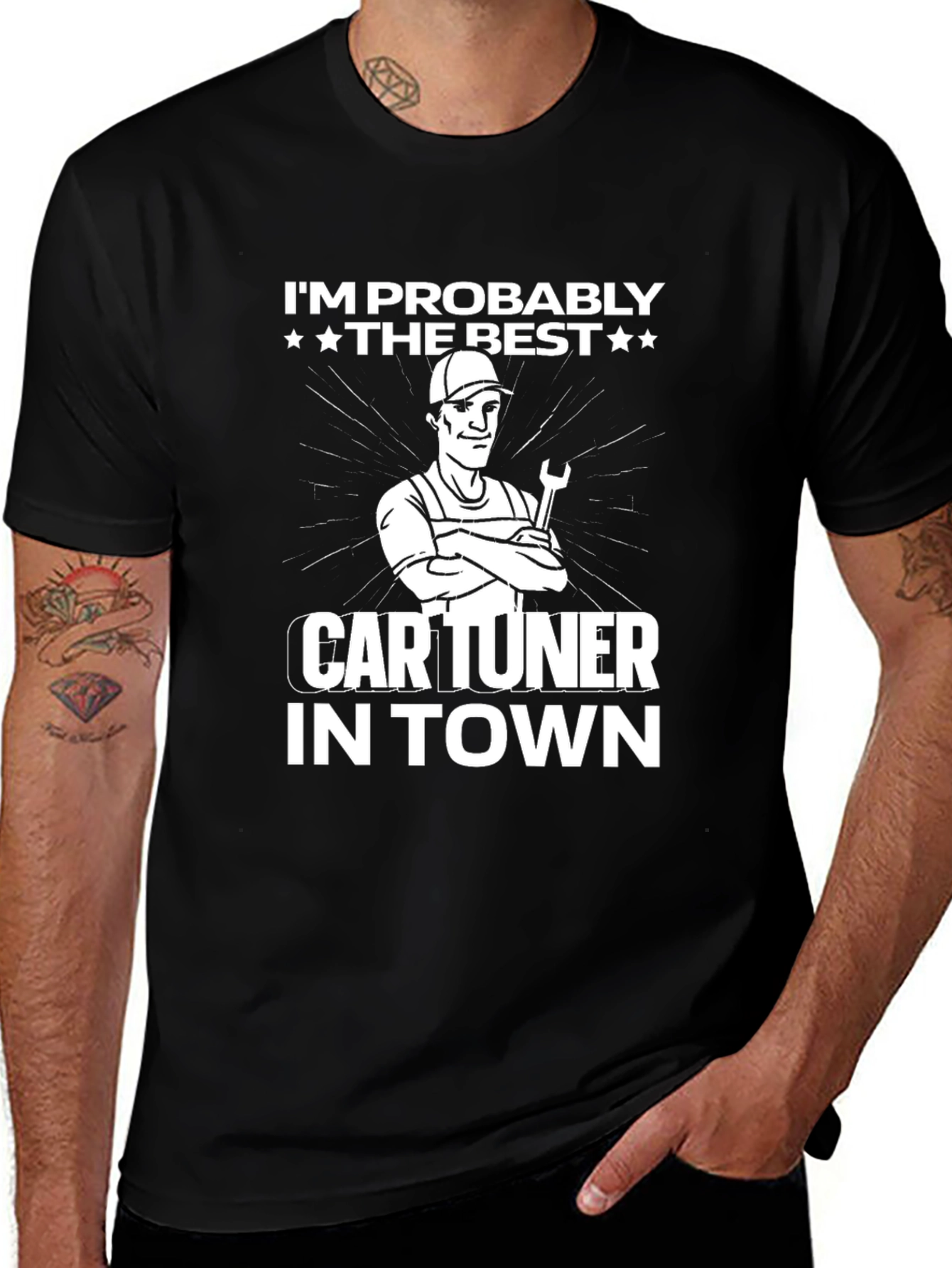 I'm Probably the Best Car Tuner Graphic Tee
