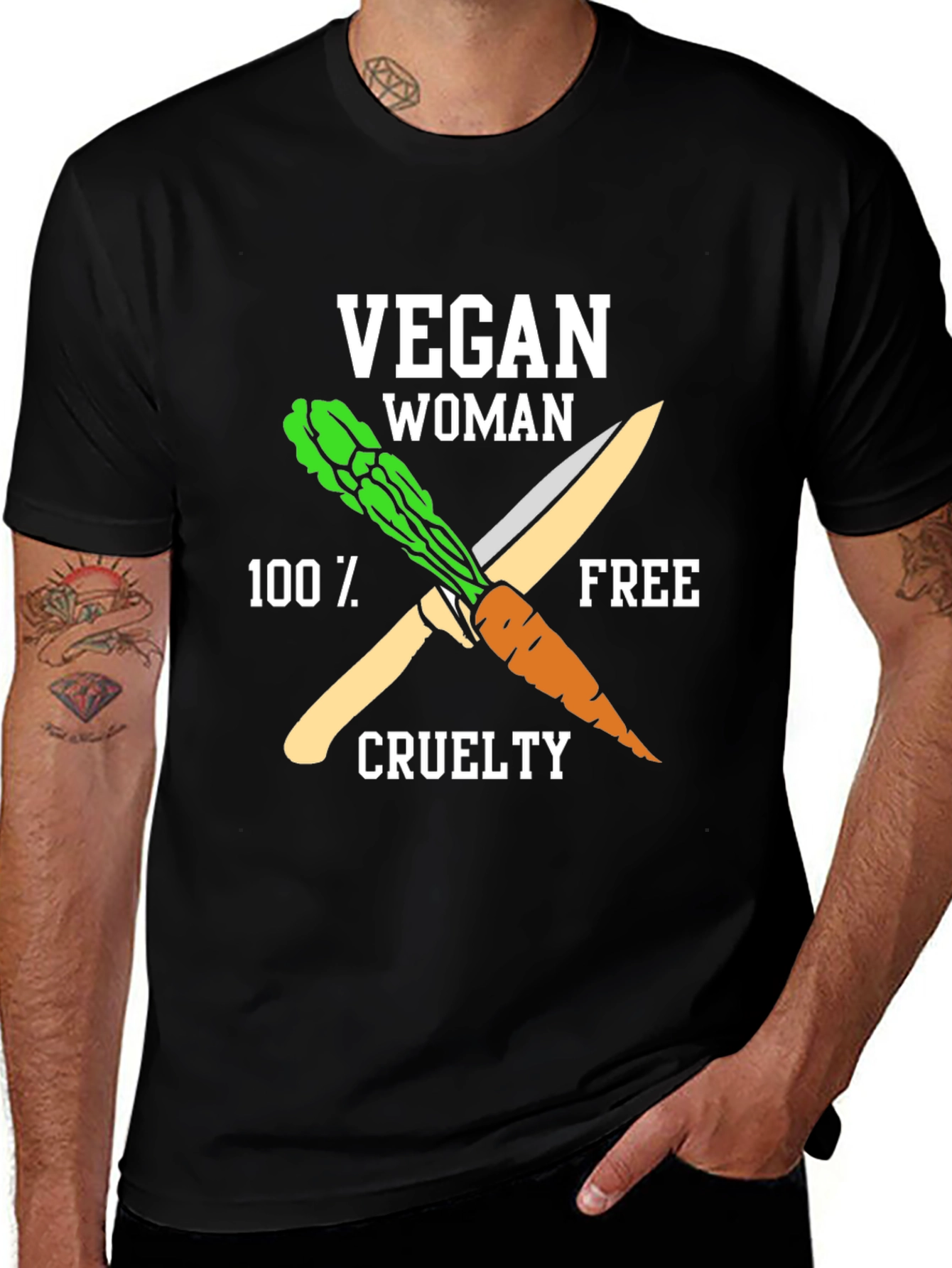 Variant 20 of Vegan Woman Cruelty-Free T-Shirt