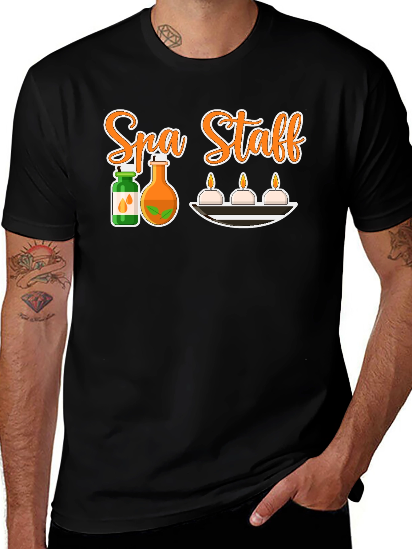 Variant 16 of Spa Staff T-Shirt