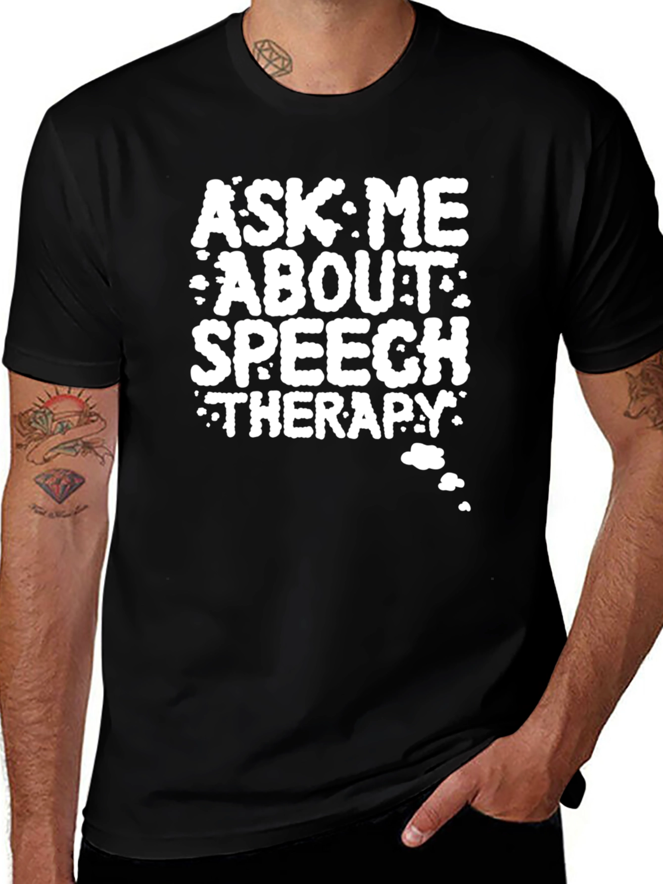 Variant 18 of Ask Me About Speech Therapy T-Shirt