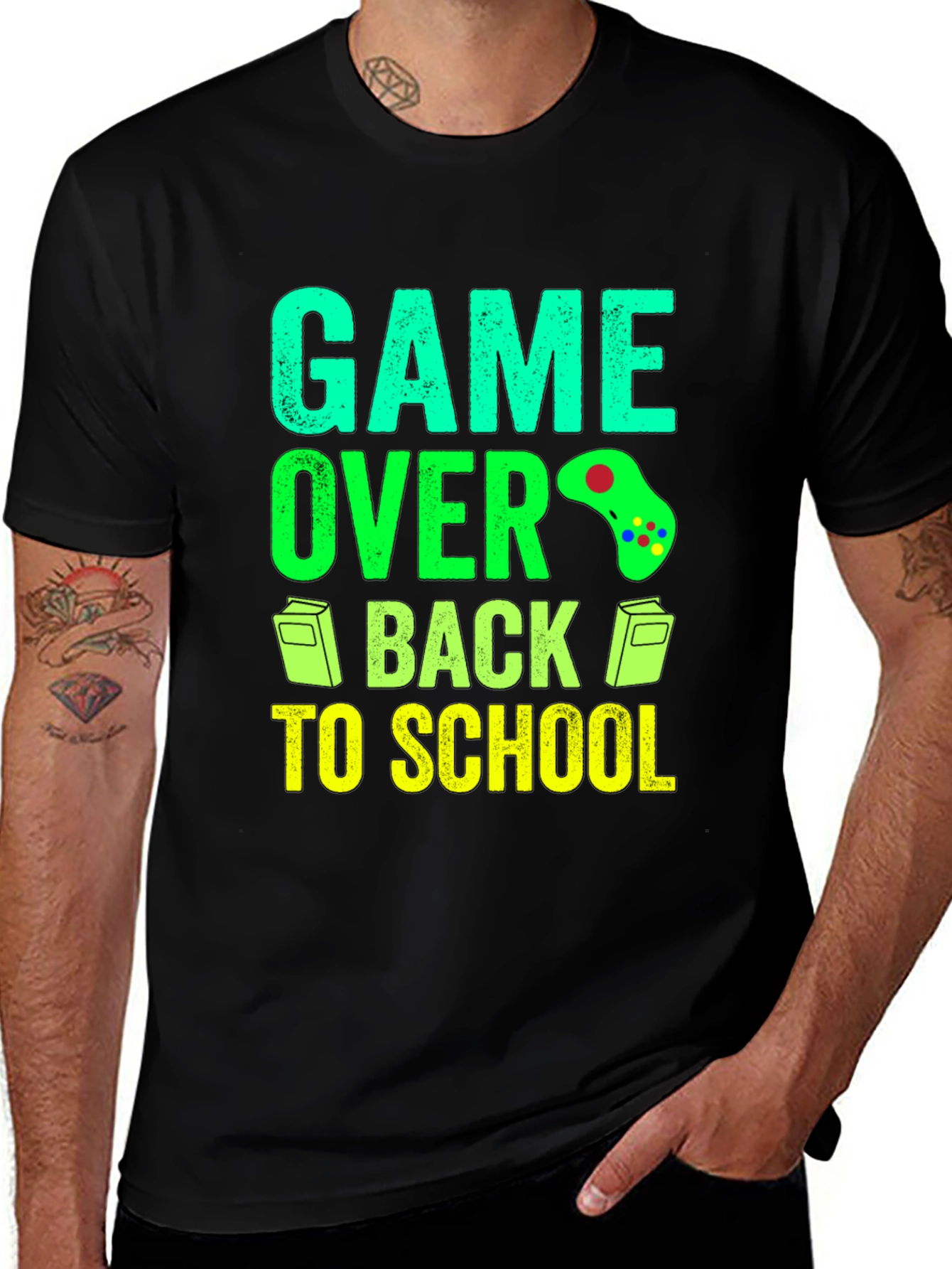 Game Over Back To School T-Shirt