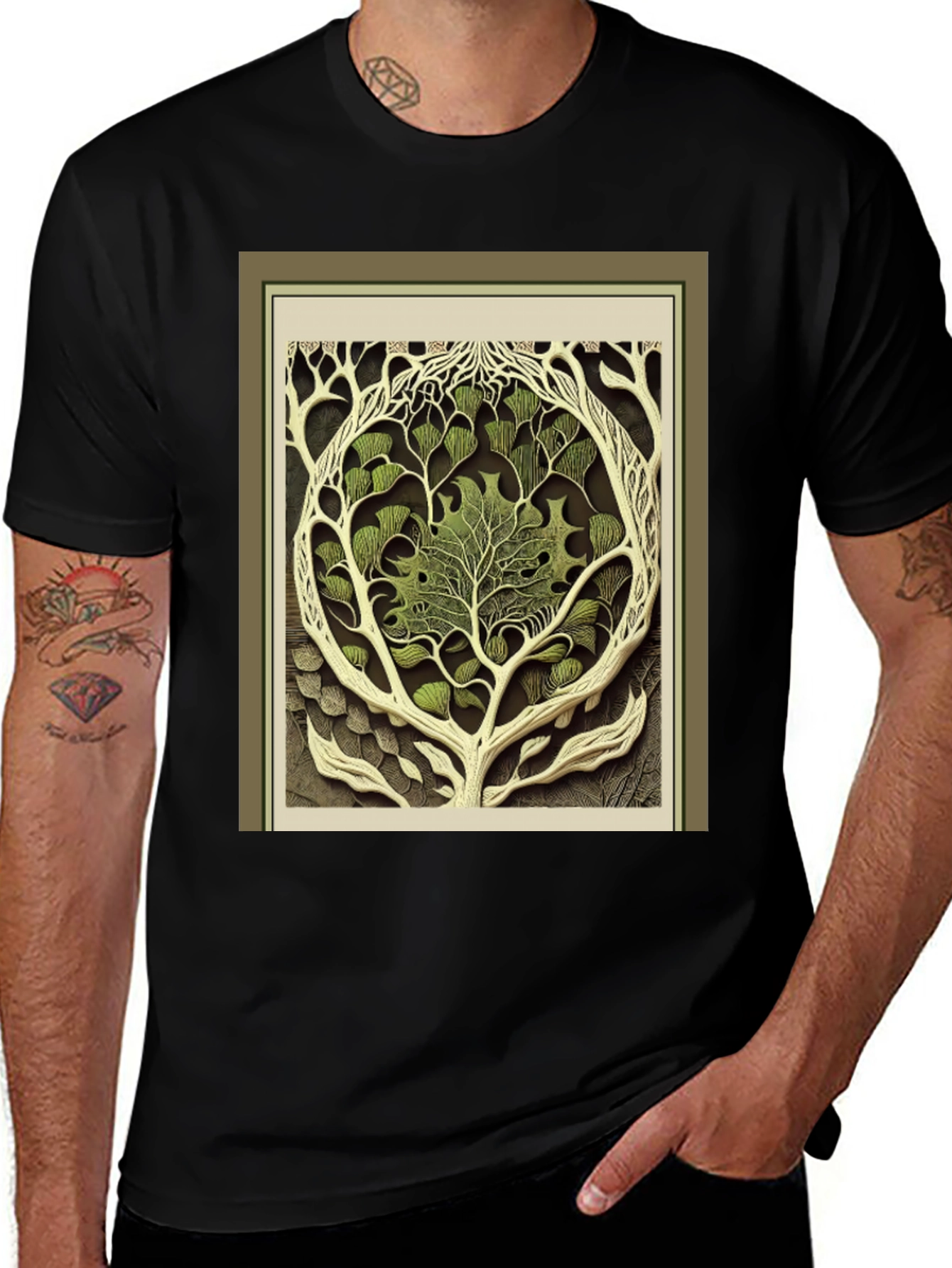 Nature Inspired Graphic Tee