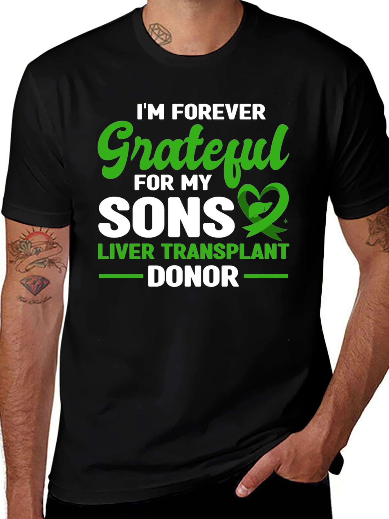 Grateful Liver Transplant Donor T-Shirt