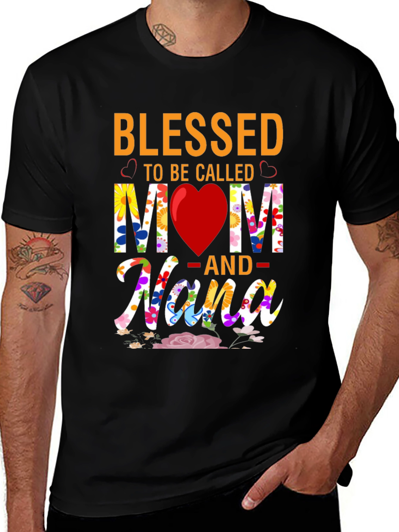 Variant 25 of Blessed Mom and Nana T-shirt