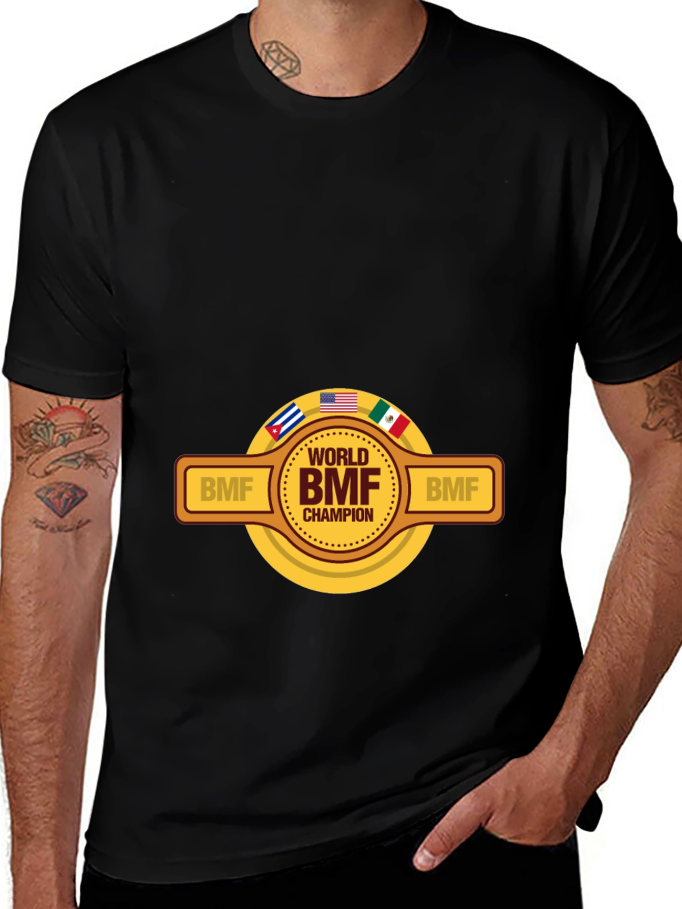 BMF World Champion T-Shirt - Black