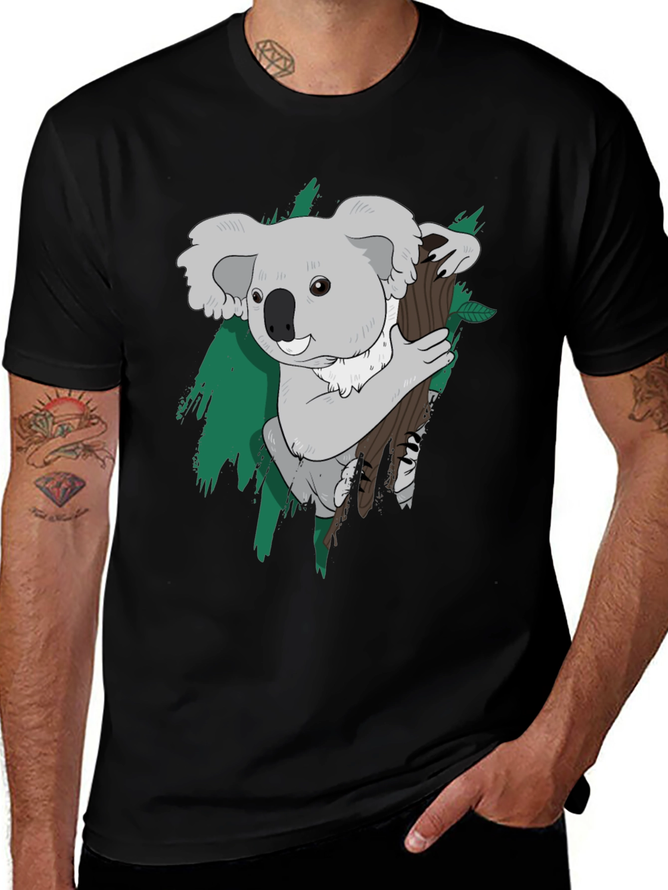 Variant 23 of Koala Bear Graphic T-Shirt - Cute Animal Tee