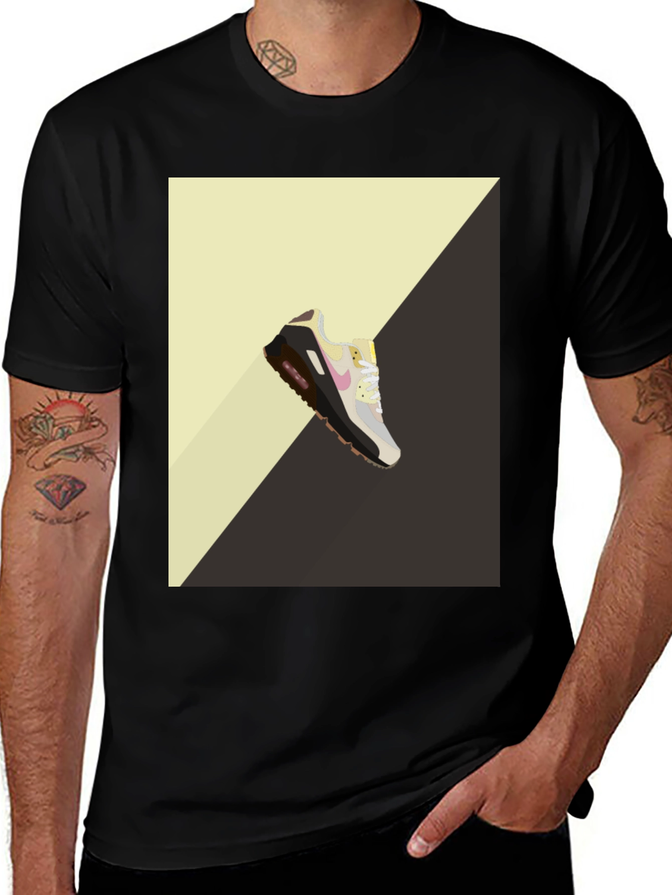 Variant 12 of Sneaker Graphic Tee - Cool Casual Style