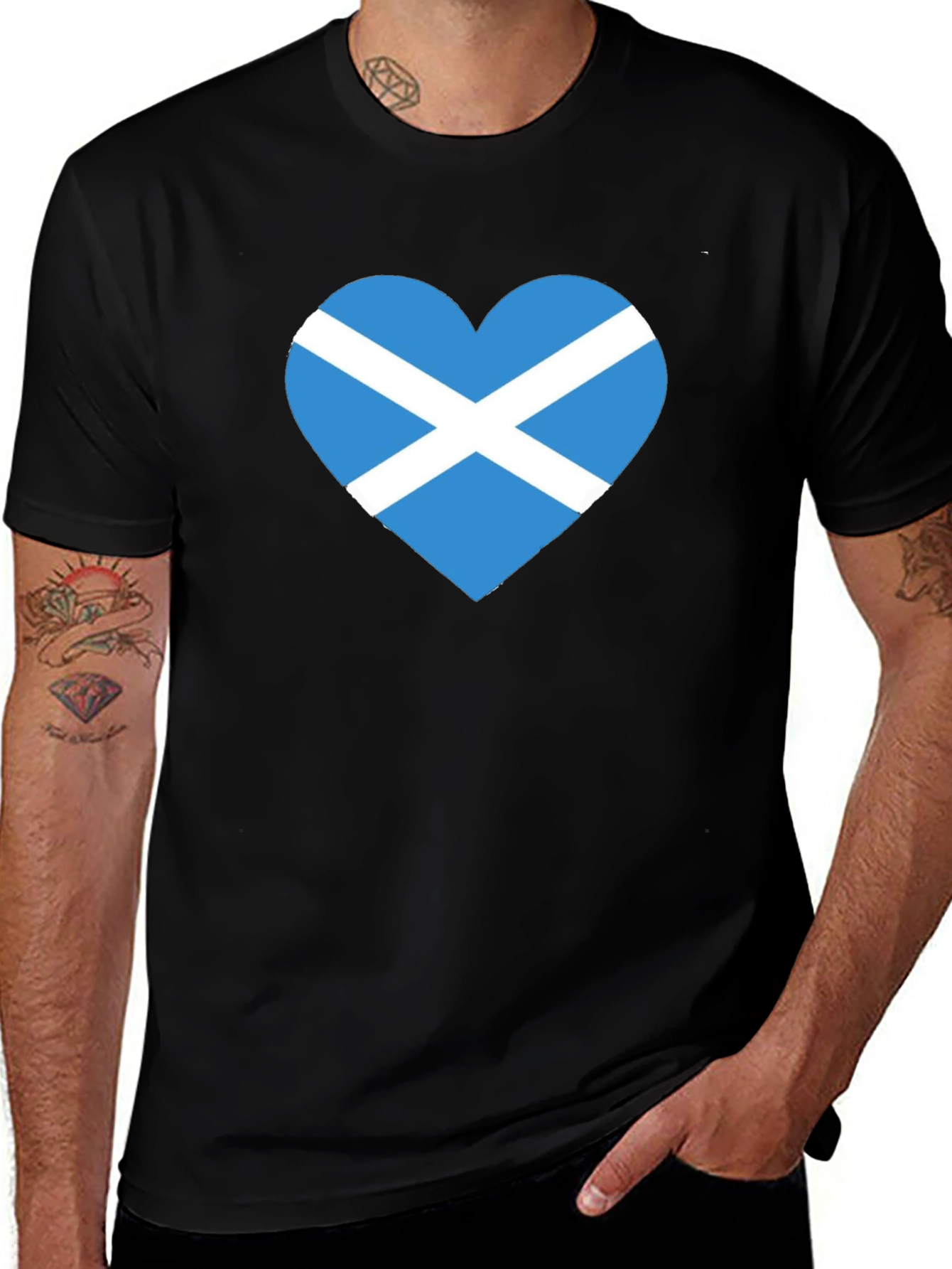 Variant 30 of Scottish Pride Heart T-Shirt